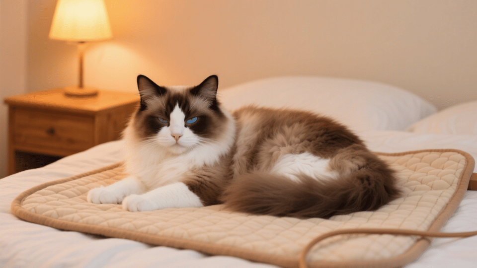 Do cats like heated blankets Do cats like heated blankets